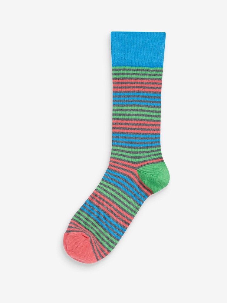 Hell gestreift, gepunktet - Gemusterte Socken, 8er-Pack - Bild 2 von 8 Hell gestreift, gepunktet - Gemusterte Socken, 8er-Pack - Bild 2 von 8