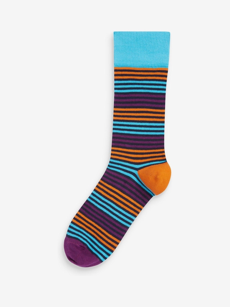 Hell gestreift, gepunktet - Gemusterte Socken, 8er-Pack - Bild 8 von 8 Hell gestreift, gepunktet - Gemusterte Socken, 8er-Pack - Bild 8 von 8