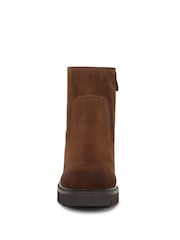 Naturalizer Brown Juni Wide Fit Water Resistant Chelsea Boots - Image 4 of 7