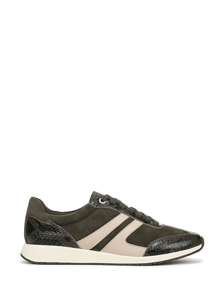 Naturalizer Green Lorena Wide Fit Lace-Up Trainers - Image 1 of 7 Naturalizer Green Lorena Wide Fit Lace-Up Trainers - Image 1 of 7