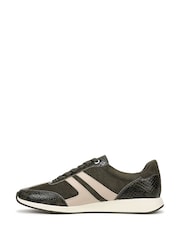 Naturalizer Green Lorena Wide Fit Lace-Up Trainers - Image 2 of 7