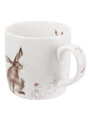 Royal Worceser Wrendale Set of 6 White Hare Mugs - Image 3 of 4