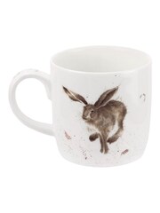 Royal Worceser Wrendale Set of 6 White Hare Mugs - Image 4 of 4
