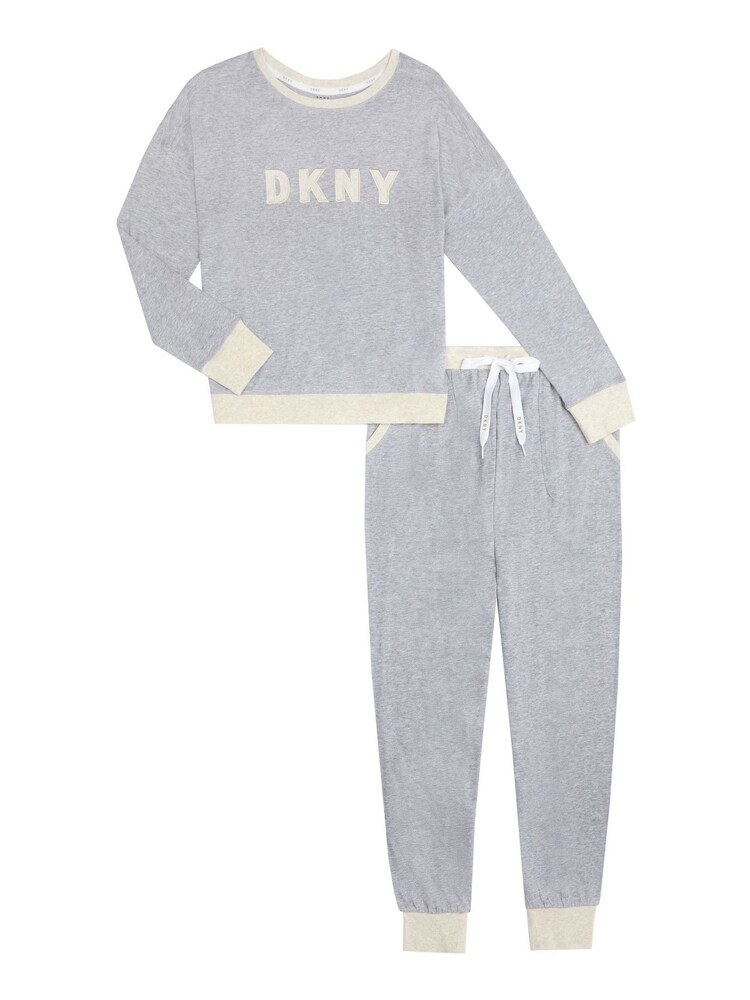 DKNY Signature Top And Joggers Pyjama Set - Image 5 of 5 DKNY Signature Top And Joggers Pyjama Set - Image 5 of 5