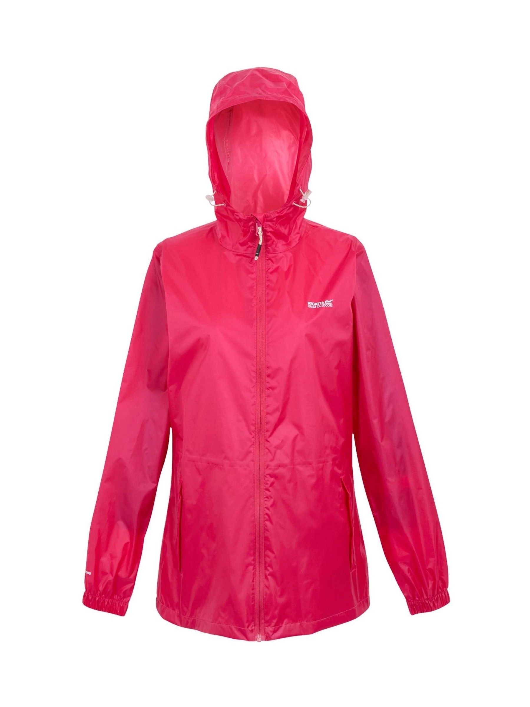 Regatta Women's Pink Pack-It Iii Waterproof Jacket in Size 20, Sports Direct - Image 4