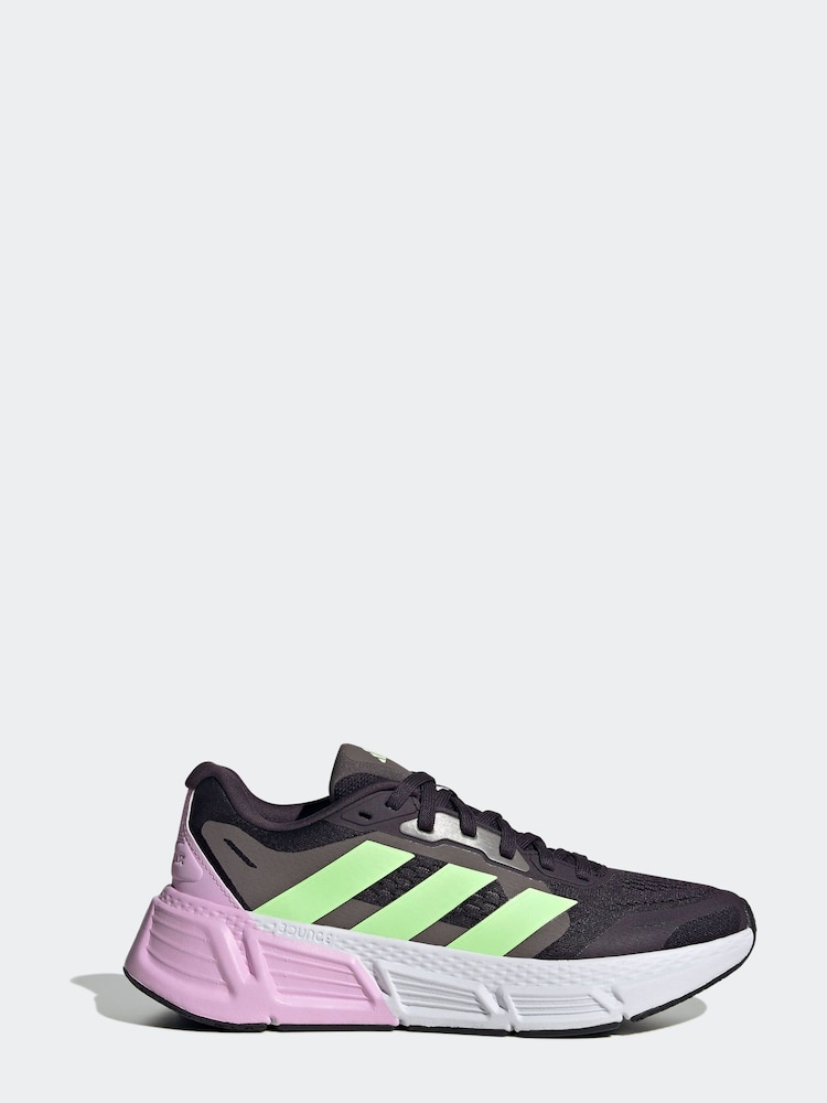 adidas Purple Questar Trainers - Image 1 of 8 adidas Purple Questar Trainers - Image 1 of 8