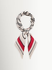 ANINE BING Red York Scarf In Tango - Image 1 of 4