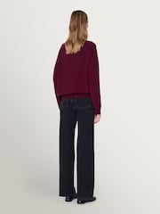 ANINE BING Red Lee Sweater - Image 2 of 4