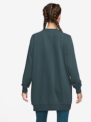 Nike Dark Green Oversized One Dri-FIT Sweatshirt - Image 2 of 3