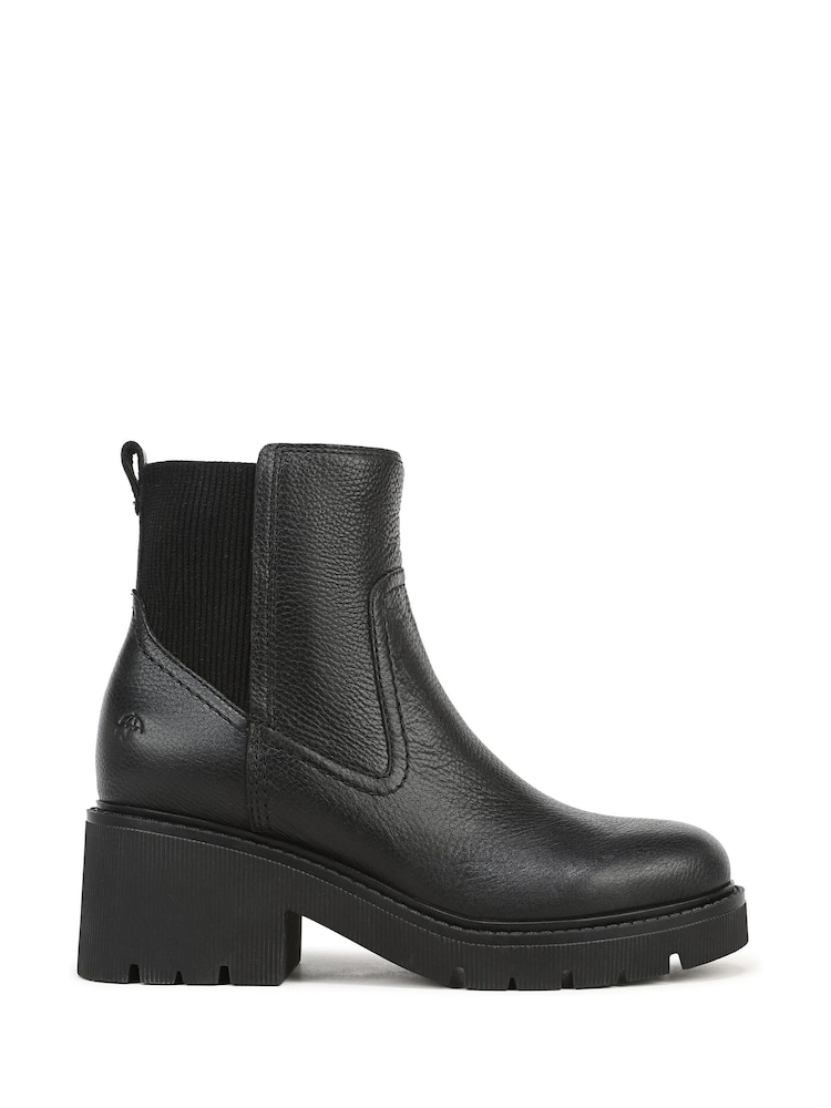 Naturalizer Black Juni Wide Fit Water Resistant Chelsea Boots - Image 1 of 7