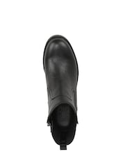 Naturalizer Black Juni Wide Fit Water Resistant Chelsea Boots - Image 6 of 7