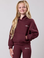 Gym King Purple Inspire Oversized Hoodie - Image 2 of 3