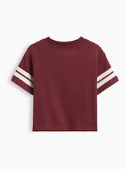 Gap Red Baby and Toddler Brannan Bear Football Jersey T-Shirt (6mths-5yrs) - Image 2 of 2