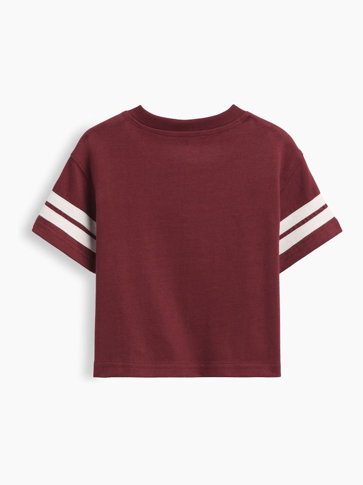 Gap Red Baby and Toddler Brannan Bear Football Jersey T-Shirt (6mths-5yrs) - Image 2 of 2 Gap Red Baby and Toddler Brannan Bear Football Jersey T-Shirt (6mths-5yrs) - Image 2 of 2
