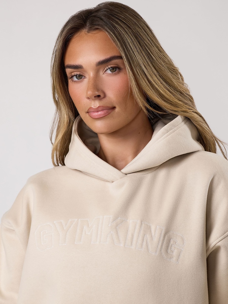 Gym King White Sanctuary Hoodie - Image 4 of 4