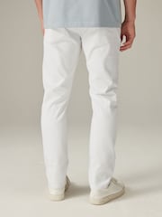 White Slim Fit Essential Stretch Jeans - Image 4 of 8