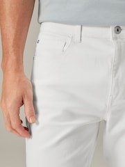 White Slim Fit Essential Stretch Jeans - Image 6 of 8