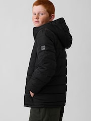 Gap Black Puffer Jacket (4-13yrs) - Image 2 of 5