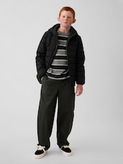 Gap Black Puffer Jacket (4-13yrs) - Image 3 of 5