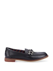 Sperry Black Seaport Penny Plushwave Shackle Loafers - Image 1 of 5