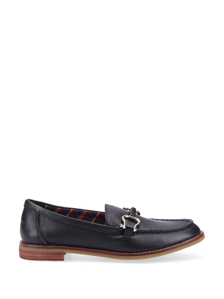 Sperry Black Seaport Penny Plushwave Shackle Loafers - Image 1 of 5