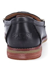 Sperry Black Seaport Penny Plushwave Shackle Loafers - Image 5 of 5
