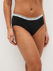 Black Short Heavy Flow Period Knickers 2 Pack - Image 2 of 7