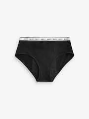 Black Short Heavy Flow Period Knickers 2 Pack - Image 7 of 7