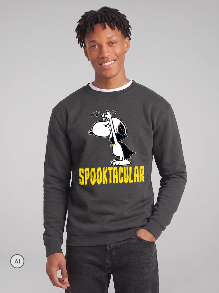 All + Every Spooktacular Halloween Sweatshirt mit Peanuts Snoopy - Bild 1 von 4 All + Every Spooktacular Halloween Sweatshirt mit Peanuts Snoopy - Bild 1 von 4