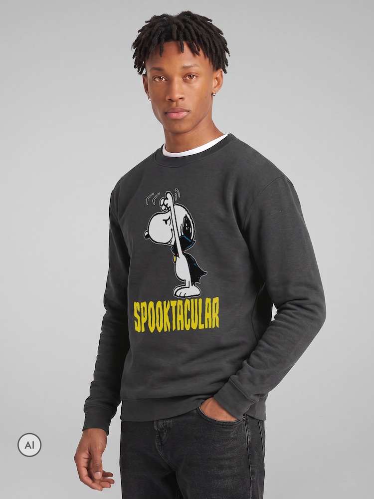 All + Every Spooktacular Halloween Sweatshirt mit Peanuts Snoopy - Bild 2 von 4 All + Every Spooktacular Halloween Sweatshirt mit Peanuts Snoopy - Bild 2 von 4