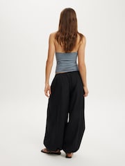 Cotton On Black Rio Balloon Trousers - Image 2 of 4