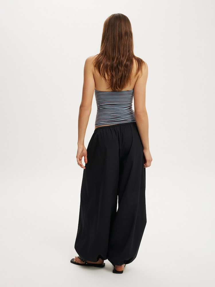 Cotton On Black Rio Balloon Trousers - Image 2 of 4 Cotton On Black Rio Balloon Trousers - Image 2 of 4