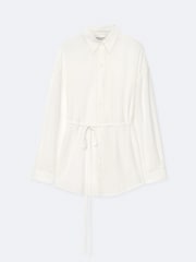 AllSaints White Ilana Shirt - Image 8 of 8