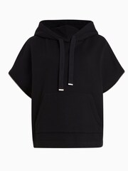 AllSaints Black Zipper Jamie Hoodie - Image 6 of 6