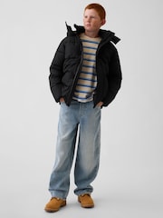 Gap Black Relaxed Puffer Parka (4-13yrs) - Image 3 of 5