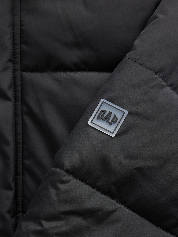 Gap Black Relaxed Puffer Parka (4-13yrs) - Image 5 of 5