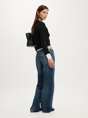Cotton On Blue Low Rise Straight Jeans - Image 10 of 14