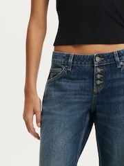 Cotton On Blue Low Rise Straight Jeans - Image 6 of 14