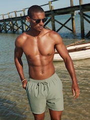 Light Green Palm Logo Essential Swim Shorts - Image 1 of 10