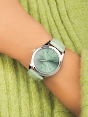Sekonda Green Taylor Leather Strap Watch - Image 1 of 6