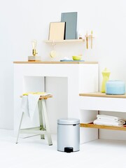 Brabantia Grey NewIcon 5L Pedal Bin - Image 1 of 6