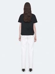 AllSaints Black Addi T-Shirt - Image 4 of 8