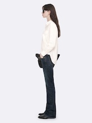 AllSaints Off White Maven Military Shirt - Image 6 of 8