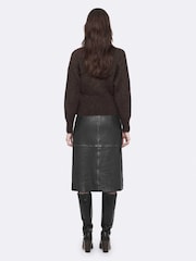 AllSaints Black Olivia Skirt - Image 6 of 8