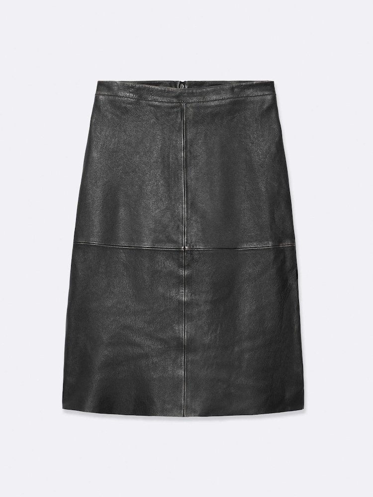 AllSaints Black Olivia Skirt - Image 8 of 8