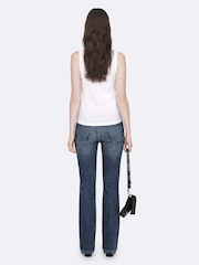 AllSaints White Jenny Tank - Image 6 of 8