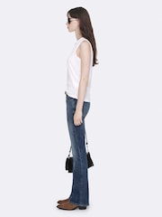 AllSaints White Jenny Tank - Image 7 of 8