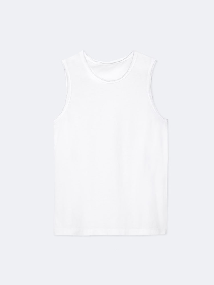 AllSaints White Jenny Tank - Image 8 of 8