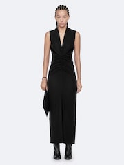 AllSaints Black Dariya Dress - Image 3 of 8