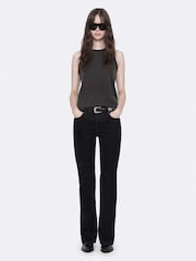 AllSaints Black Jenny Tank - Image 3 of 8